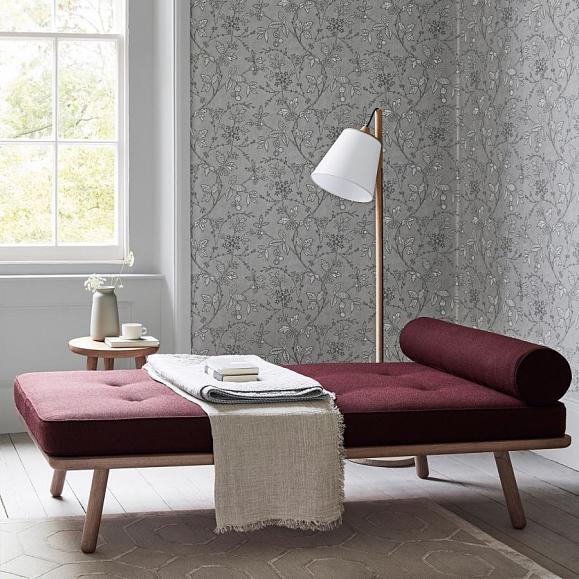 Обои Little Greene Archive Trails II Wrest Trail 0291WRLEADZ фото в интерьере